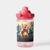 Dino-Sipper:先史時代のおもしろいを飲む ウォーターボトル (背面)