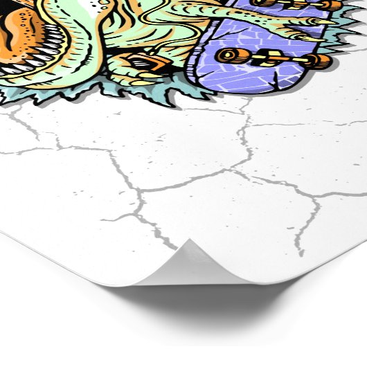 Dino Skatista ポスター (角)