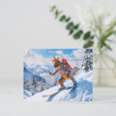 Dino Ski Adventure in the Alps シーズンポストカード (スタンド正面)