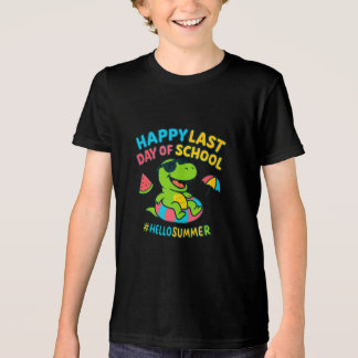 Dino Summer Break Vibes - Last Day of School トライブレンドTシャツ