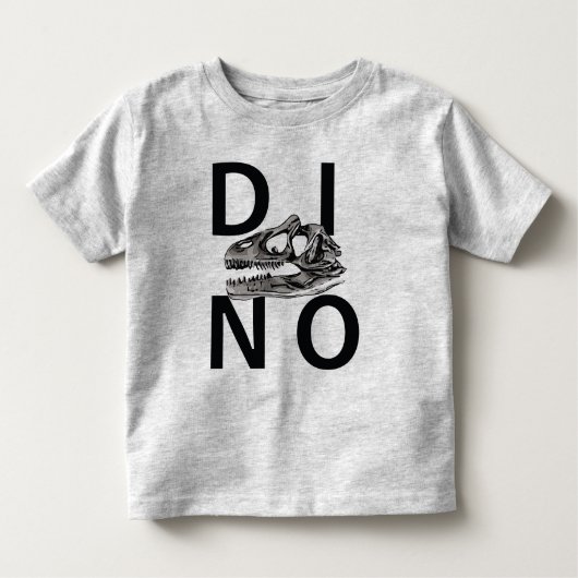 DINO - Toddler 素晴らし Jersey T-Shirt トドラーTシャツ (正面)