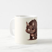 Dino Triceratops - Kammli Friends Collection コーヒーマグカップ (正面左)