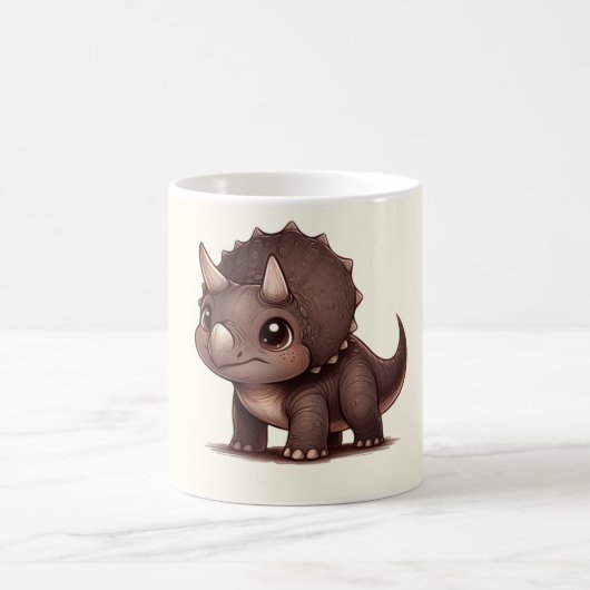 Dino Triceratops - Kammli Friends Collection コーヒーマグカップ (中央)