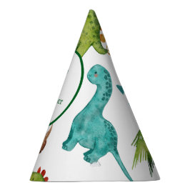 Dino Two rex 2nd boy Dinosaur birthday party パーティーハット