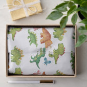 Dino Two rex 2nd boy Dinosaur birthday party 薄葉紙 (ギフト)