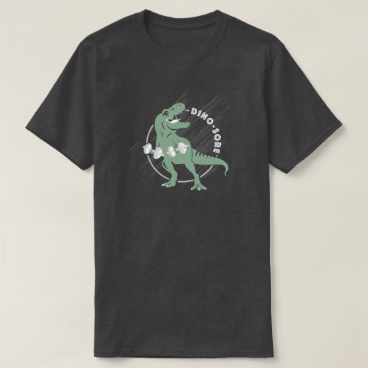 DinoPoleメンズシャツ Tシャツ (デザイン正面)