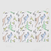 Dinos ゴルフタオル (横)