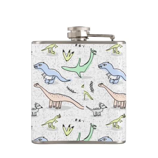 Dinos フラスク (裏面)