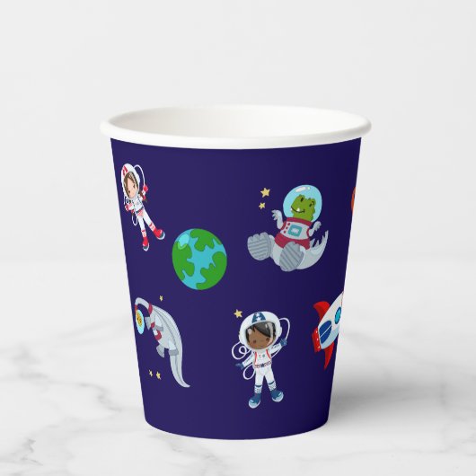 Dinos in Space 紙コップ (正面)
