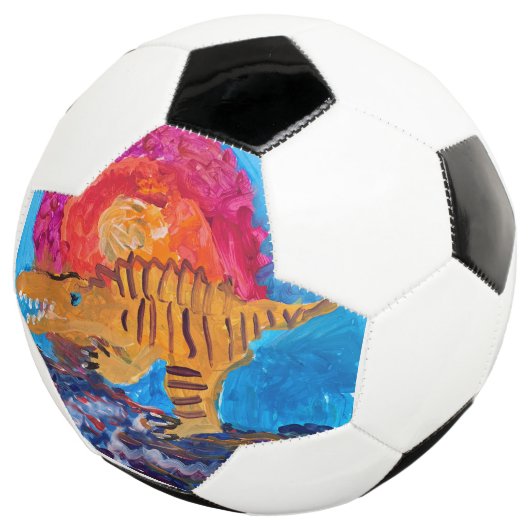 Dinosaur サッカーボール (3/4)
