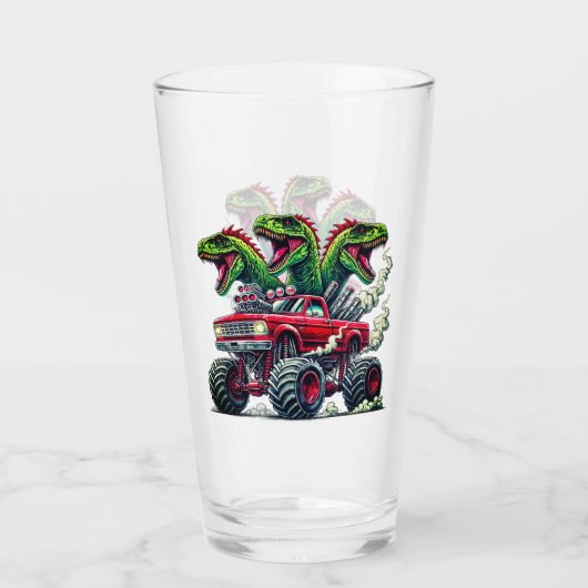 Dinosaur  タンブラーグラス (裏面)