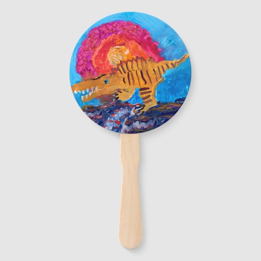 Dinosaur ハンドファン (裏面)