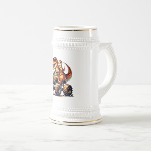 Dinosaur  ビールジョッキ (正面右)