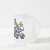 Dinosaur  フロストグラスマグカップ (正面右)