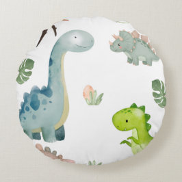 dinosaur ラウンドクッション