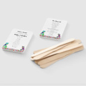 Dinosaur 2 Grooms Gay Wedding Day Program ハンドファン (組立なし)