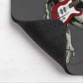 Dinosaur Acoustic Electric B Guitar Player  マウスパッド (コーナー)