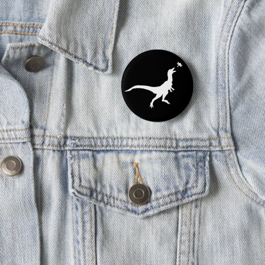 Dinosaur and Dragonfly Button 缶バッジ (インサイチュ)