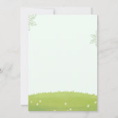 Dinosaur Baby Shower Thank You Card for Boy サンキューカード (裏面)