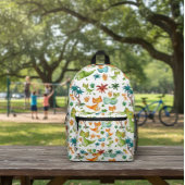 Dinosaur backpack for kids, backpack with dinosaur プリントバックパック