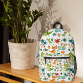 Dinosaur backpack for kids, backpack with dinosaur プリントバックパック