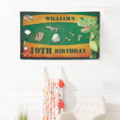 Dinosaur Birthday Banner 横断幕 (インサイチュ)