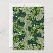 Dinosaur Birthday Invitation T Rex Party Invite 招待状 (裏面)