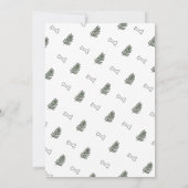 Dinosaur Birthday Party Thank you Card 招待状 (裏面)