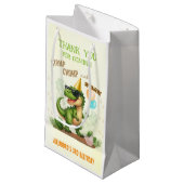 Dinosaur Birthday - Stomp Chomp Roar T-Rex Birthda スモールペーパーバッグ (正面アングル)