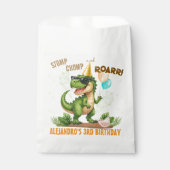 Dinosaur Birthday - Stomp Chomp Roar T-Rex Birthda フェイバーバッグ (正面)