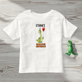 Dinosaur Birthday T-Shirt - Your Child's Custom トドラーTシャツ