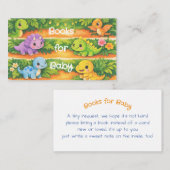 Dinosaur Books for Baby Enclosure Card エンクロージャーカード (正面/裏面)