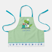 Dinosaur Chef Kids Apron エプロン (正面)