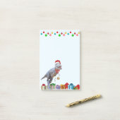 Dinosaur Christmas ポストイット (デスク上)