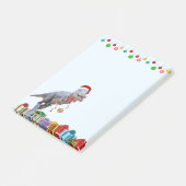 Dinosaur Christmas ポストイット (アングル)