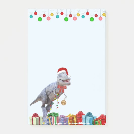Dinosaur Christmas ポストイット (正面)