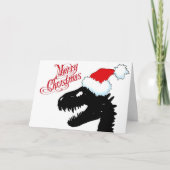 Dinosaur Christmas Card シーズンカード (正面)