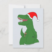 Dinosaur Christmas Holiday Card シーズンカード (正面)