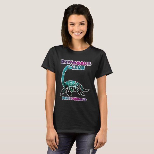 DINOSAUR CLUB PLESIOSAURUS Tシャツ (正面フル)