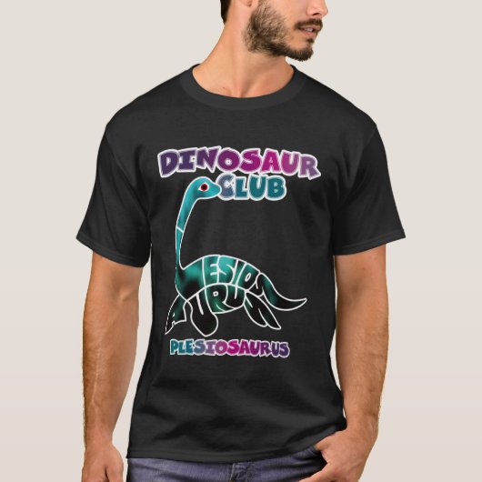 DINOSAUR CLUB PLESIOSAURUS Tシャツ (正面)