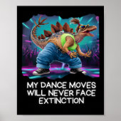 Dinosaur Dance Funny Dancing Dino  ポスター (正面)