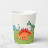Dinosaur Dig Dino Birthday Party Cups  紙コップ (左)