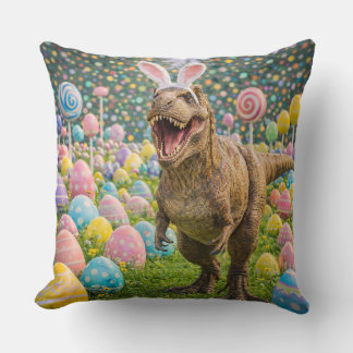 Dinosaur Easter Bunny クッション