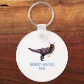 Dinosaur Easter Bunny T Rex Tyrannosaurus Funny T  キーホルダー (正面)