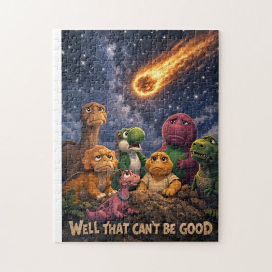 Dinosaur Extinction ジグソーパズル (縦)