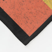 Dinosaur Fans Brave Karate Pride Courage Strength  フリースブランケット (角)