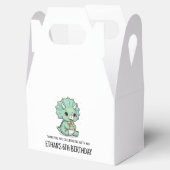 Dinosaur Favor Boxes - You Personalize Them フェイバーボックス (オープン)