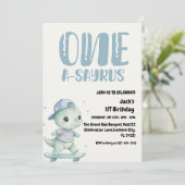 Dinosaur First Birthday, Skateboard Dinos 1 st  招待状 (スタンド正面)