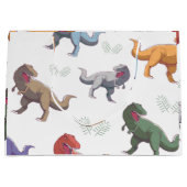 Dinosaur Gift Bag ラージペーパーバッグ (正面)