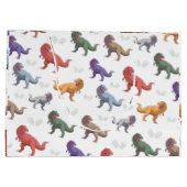 Dinosaur Gift Bag ラージペーパーバッグ (裏面)